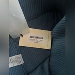 Elan  Sapphire Blue Comfy Front Slit Flare Wide Leg Ribbed Pants Size M NWT Photo 9