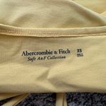 Abercrombie & Fitch dark yellow halter crop top size XS Photo 3