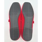 Vivaia Margot Mary Jane Comfort Old Money Flxible Arch Support Flats Ruby Red 9 Photo 7