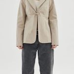 Urban Outfitters Noa Faux Suede Tie-Front Jacket NWT Size S Photo 0