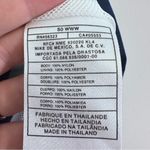 Nike 90s Streetwear Vintage Navy Blue and Yellow Logo Windbreaker Womens Size M Photo 10