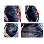 Ambry Nora Sling Bag Crossbody Hiking Backpack Arrow Print Tribal Laptop… Black Photo 10