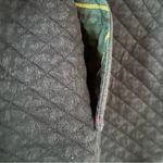 E.Land Club Quilted Logo Hoodie Women XS Varsity Long Sleeve Preppy Navy Blue. Blue Photo 11