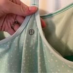 Lululemon Mint Dotted Power Y Tank Photo 3