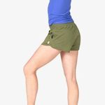 Free People Get Set Army Green Shorts L Photo 1