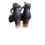 Torrid  Black Ankle Strap Pointed Toe Lucite Ombre Heel Pumps 9WW Wide Width Plus Photo 3