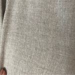 Cloth & Stone Anthropologie Gray Flannel Faux Wrap Surplice Top Shirt Blouse S Photo 4