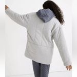 Madewell M Sweatshirt Puffer Coat NB332. Photo 77