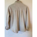 Thread and Supply Heather Ivory Faux Fleece
Shirt Jacket Shaket Womens Small Photo 2