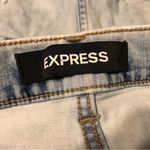 EXPRESS  distressed boyfriend denim shorts women’s size 8 Photo 5