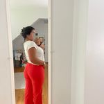 J.Crew Factory Red Trousers Photo 2