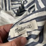 Madewell Shimmer Strip Cutout Midi Dress Photo 13