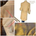 Marvin Richards J PERCY VINTAGE 1990'S CAMEL HAIR TAN PEA COAT (8) Photo 7