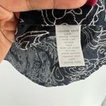 Charter Club Charter‎ Club Woman Floral Embroidered Lightweight Cotton V Neck Babydoll Top Photo 6