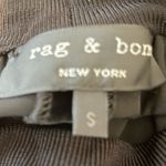 Rag and Bone Black Velvet Sample Track Pants Size Small Photo 4