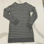 The North Face  Gray Long Sleeve Striped Pullover Knit Top/ Dress Women's Medium Photo 5