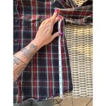 LL Bean Flannel Button Down 100% Cotton Shirt Small layered cabincore campcore Black Photo 7