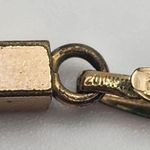 Vintage 14K GF Engraved Cross Pendant Gold Photo 3