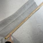 Theory Sz 2 Erstina Pioneer Crop Flare Leg Trouser Pant in Light Grey Career Photo 11