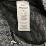 Good American Sheer Zebra Running Shorts Black Photo 10