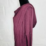 Athleta  Purana Wrap Hooded Relaxed Drape Neck Sweatshirt Spiced Cabernet Sz XXS Photo 4