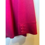 JM Collection  Size Large Red Cranberry Blazer Jacket Large Button Detail Photo 3