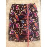 Philosophy  stretch floral paisley pencil skirt 8 Photo 4