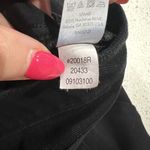 Spanx  Sz Large Jean-ish Ankle Leggings Black Stretch Pant Shaping Crop Women's Photo 9