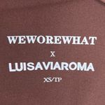 We Wore What  x Luisa Viaroma Brown Leggings Photo 5