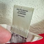 Loft Red Stretchy Sleeveless Above Knee A-Line Dress Holiday Christmas Size 10 Photo 4