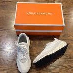Voile Blanche NIB Women's Owark Hype Cream suede nylon Sneakers, 39 (8.5US) White Photo 0