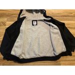 PITTSBURGH STEELERS Hoodie Zip up Jacket Women's‎ medium Sherpa Lining Black Photo 3