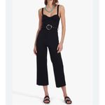 STAUD  Umbria Ponte One Piece Cropped Jumpsuit Photo 3