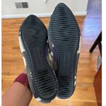 Kelly & Katie Kelly & Kate KK Fonzie Army Green Purple  Camo Almond Toe Knit Flats Size 7.5M Photo 8