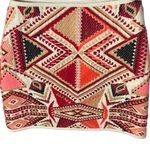 Topshop  cottage tapestry mini skirt size 2 boho hippie festival Photo 0