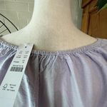 J.Crew Lavender Gathered Scoop Neck Cropped Top Photo 6