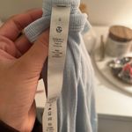 Lululemon Light Baby Blue Ribbed Long Sleeve Top Photo 6