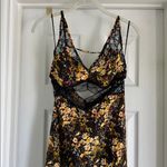 Urban Outfitters  Black Floral Lace Dress Photo 1