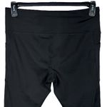 Avia Large (12-14) Core Leggings Stretch Side Pockets Hi-Rise Drawstring Black Photo 3