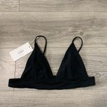 Zaful Black Non Padded Bikini Swim top Photo 2