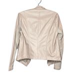 BB Dakota  Gracelyn Faux Leather Open Front Jacket Size XS Photo 7