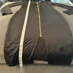 Women’s BodyCon Black Zipper Long Sleeve Party Club Dress Size L NEW Size L Photo 5