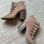 Charlotte Russe Boot / Sandal Heels Size 6 Brown Tan Photo 3