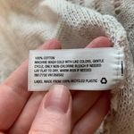 Knox Rose  Cardigan Women's Large Ivory‎ Floral Crochet Open Front Draped Sweater Photo 5