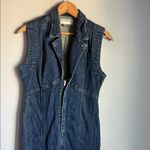 Free People  CRVY Ring The Alarm Denim Jumpsuit.  XS Photo 7