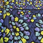 Vera Bradley  Vibrant Blue and Purple Floral Tote Photo 2