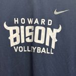 Nike HU Howard University Bison Volleyball Women's Long-Sleeve Tee Shirt, Medium Photo 1