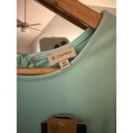 Daniel Cremieux •MARITZA DRESS•SZ Xs Teal SHEATH BAND WHITE FLOWERS•SPRING Photo 4