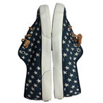 Sperry Top-Sider Shoes Women Blue/White Star Flag 4th July Sneaker Size 7M Photo 5