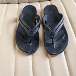 Crocs  Flip Flops Womens 8 Iconic Comfort Slip On Shoes Photo 4